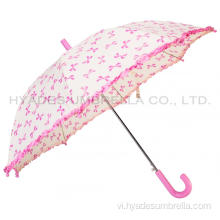 Cô gái dễ thương Frill Auto Open Kids Umbrella